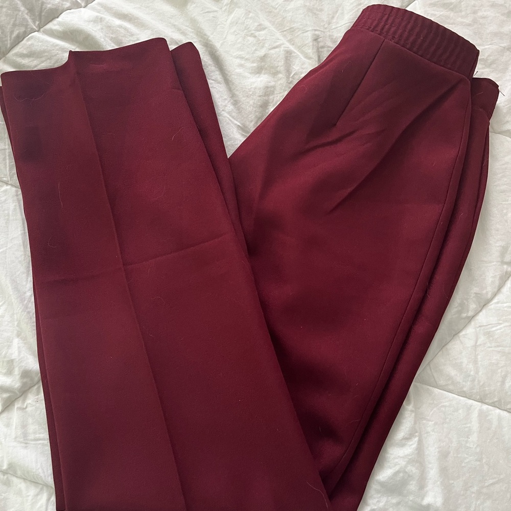 Vintage Pants That Fit Burgundy Pants